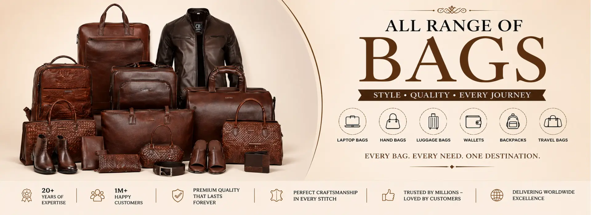 All Range Of Bags
